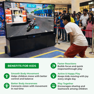 Sistema de Juego de Seguimiento Corporal Comercial Speed Surge para Niños, Kit de Actividades Digitales Interactivas para Áreas de Juego Interiores – INEK00029 - Product Image 5