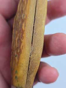 Couteau utilitaire à lame droite, lame en acier au carbone, manche en bois, non réglable, qualité DIY, 6,7 pouces - Product Image 6