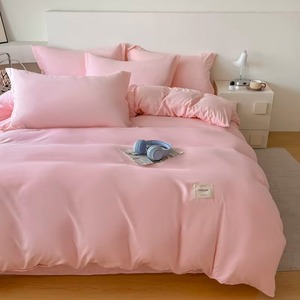 Parures de couette King Size en microfibre douce et coton lavé - Product Image 4