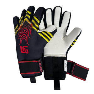 Gants de gardien de but, nouveau style, vente en gros, entraînement professionnel, respirants, antidérapants, confortables, protection des mains, rouge et blanc, personnalisables - Product Image 2