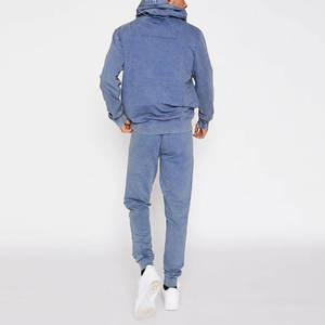 Sweat à capuche respirant en molleton pour homme, personnalisé, hiver, 450 GSM, délavé à l'acide et à la pierre, style streetwear, coupe classique, vintage, 100% coton, avec poche - Product Image 5