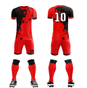 Men's Green Black Striped Soccer Uniform Sublimated Jersey Shorts Socks Set Moisture Wicking <b>Athletic</b> Fit All Seasons - Product Image 3
