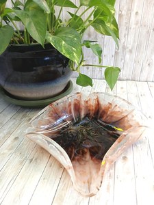 One of a Kind, Handmade Resin Bowl, Unique Abstract Resin Art, Decorative Home Décor, Modern home, Artisan bowl, Gift for Her, - Product Image 3