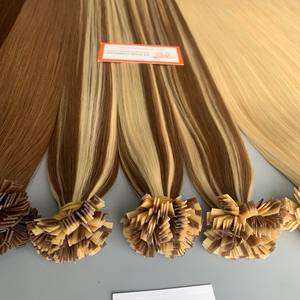 Couleur à la mode vietnamien Super Double dessiné Remy Extensions de cheveux cheveux bruts non transformés kératine cheveux à pointe plate droite kératine cheveux - Product Image 5