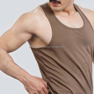 Custom Cotton Men's Muscle Gym <b>Running</b> Tank Tops Bodybuilding Fitness Tank Tops Men's Clothing Breathable Sportswear Sleeveless - Product Image 5