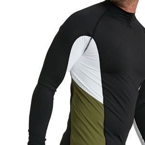 Top Trending Professional Made Wholesale Prices Men Rash Guards Lightweight Direct Factory Supplier MMA Rush Guard For Men - Product Image 6