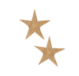 Baby <b>Nursery</b> Celestial Star Woven Art Accent rattan <b>decorate</b> kids Natural Plant Fiber Star Wall Hanging Piece - Product Image 3