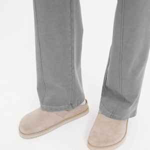 Pantalon de jogging ample pour homme, respirant, anti-boulochage, coupe large droite, personnalisé, en molleton de coton toile épais 500 GSM, décontracté et évasé - Product Image 5