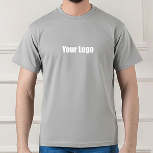 Camisetas de hombre de color liso, estilo oversize, con efecto lavado, informales - Product Image 4