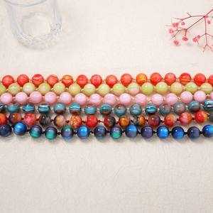 Collier de perles irrégulières en résine faites à la main, multicolores, bijoux de mode, artisanat moulé, pour femmes et filles - Meilleures ventes - Product Image 4