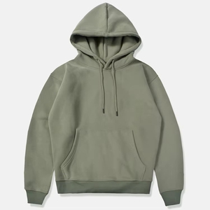 Sweat-shirt à capuche orange surdimensionné uni personnalisé tendance avec poche kangourou – Vente en gros – Aucun avis pour le moment - Product Image 6
