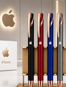 Stylo Roller Premium de Luxe en Métal Noir – Élégant Stylo Roller Exécutif de Marque – Noir et Or - Product Image 2
