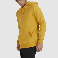 Sweat à capuche en molleton 100 % coton premium pour homme 2026 noir, coupe ample, avec cordon contrastant, logo personnalisé, poche, écologique et respirant