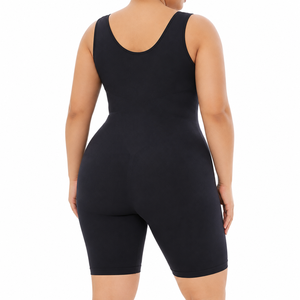 <b>Women's</b> Maternity Above Knee Knitted Jumpsuit – Seamless Stretch Pregnancy Bodycon <b>Romper</b> - Product Image 2
