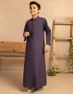 Nueva ropa modesta, traje tradicional islámico Thobe para niños, vestidos elegantes de largo completo para todas las religiones por AA IMPEX - Product Image 6