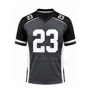 เสื้อเจอร์ซีย์กีฬาอเมริกันฟุตบอล แขนสั้น สำหรับทีม ออกแบบเองได้ ขายส่ง - Product Image 2