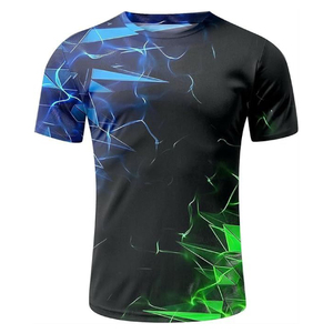 Camiseta de Fútbol Personalizada para Hombre, Manga Corta, Cuello Redondo, Impresión Sublimada, Rojo y Azul, Logotipo Personalizado, 100% Poliéster, Proveedor al por Mayor - Product Image 6