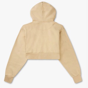 Wholesale High Quality Plus Size Custom Pullover Hoodie French Terry Fleece Lined Puff Print Oversized Winter Crop Top Hoodies - Product Image 6