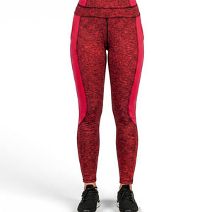 Leggings de yoga taille haute en nylon extensible, pantalons de sport respirants et confortables pour le yoga, la course et l'entraînement - Product Image 1