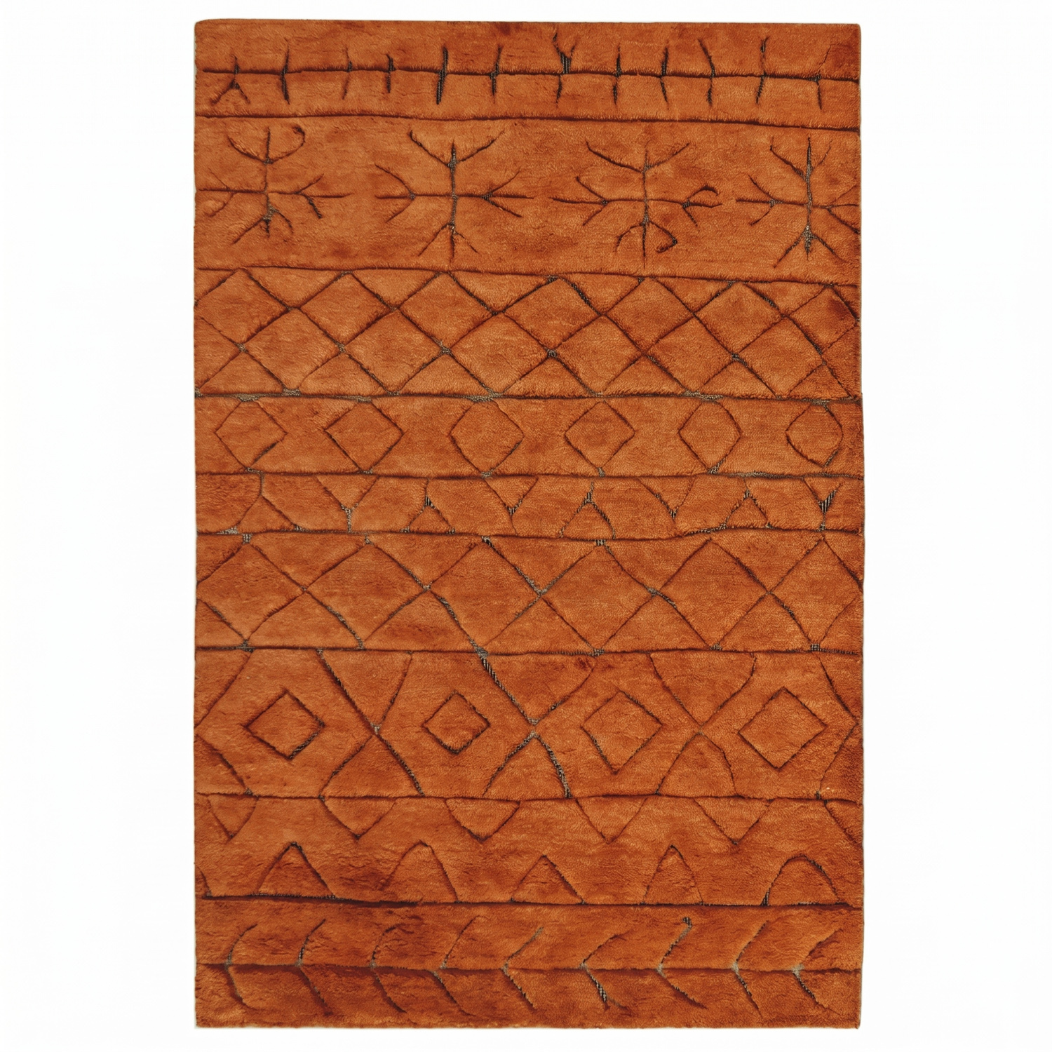 Orange terre cuite