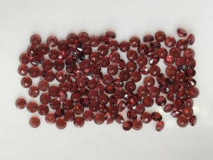 Granate Rojo Natural de 5MM, Corte Brillante, Mejor Calidad, Tamaño Personalizable, Gema Suelta para Joyería - Product Image 3