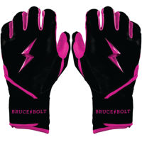 Gants de frappe à manches longues série Bear, rose vif, BRUCE BOLT, vente en gros, derniers gants de frappe de baseball professionnels unisexes, prix bas