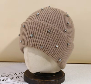 Nouveau bonnet d'hiver personnalisé pour femmes et hommes, bonnet uni unisexe, bonnets d'automne respirants - Product Image 3