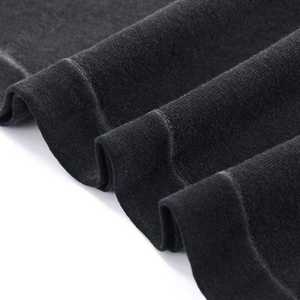 Nouveau design T-shirt personnalisé 100% coton microfibre 2026 uni décontracté pour homme, coupe oversize, effet délavé à l'acide - Product Image 6