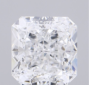 Diamante Cultivado en Laboratorio con Certificación IGI, Corte Radiante Cuadrado de 3.34 CT, Color D, Claridad VVS1, CVD LG 733568337, ROYAL GEMS SUPER, para Joyería - Product Image 1