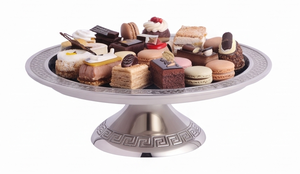 Unique Modern Design <b>Cake</b> Dessert Display <b>Stand</b> Cupcake Holder Tabletop Dining Accessories Aluminum <b>Cake</b> <b>Stand</b> Supplies - Product Image 5