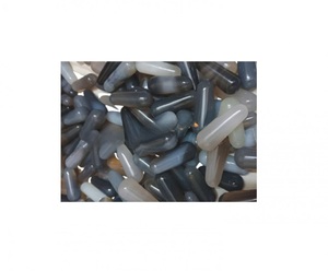 Perles coniques en métal (forme conique Agate Stic2) pour la fabrication de bracelets, kit de fournitures de bijouterie - Product Image 1