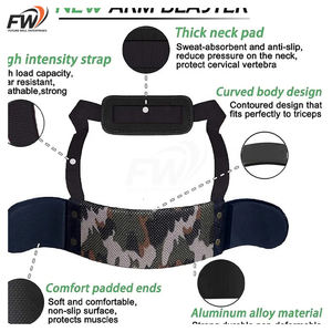 Entrenador de Bíceps de Acero Inoxidable con Logotipo Personalizado, Arm Blaster para Fitness, para Bíceps, Tríceps, Musculación - Product Image 6