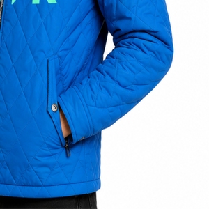 Chaqueta Casual Acolchada para Hombre, Estilo Moderno para el Día a Día, Chaqueta con Diseño de Diamantes, Ropa Casual Acolchada - Product Image 6