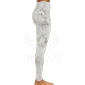 Servicio OEM: Leggings Tie Dye Personalizados con Efecto Push-Up para Mujer, Ropa Deportiva de Poliéster Resistente, Cintura Media, para Gimnasio - Product Image 2