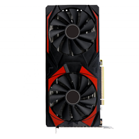 New Gaming Graphics Card with RX5700 GPU 8GB GDDR6 Memory 256Bit PCIe 4.0 X16 Interface Fan Desktop PC