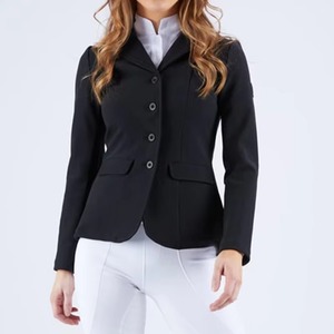 Chaqueta de Competición Ecuestre de Algodón Cómoda de Alta Calidad para Mujer con MOQ Bajo, Chaqueta de Espectáculo de Alto Rendimiento con LOGO Personalizado - Product Image 1
