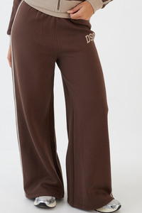Pantalones de chándal anchos para mujer al por mayor, de corte holgado, cintura alta, pierna recta, informales, deportivos, premium, para estar en casa o hacer ejercicio. - Product Image 3