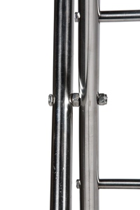 Nuevo diseño de tendedero de ropa de acero inoxidable con ruedas, plegable, portátil para interiores, con opciones de personalización. - Product Image 3