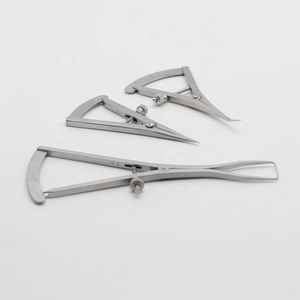 Calibre osseux dentaire Castroviejo en acier, manuel, réutilisable, pour usage hospitalier - Product Image 4