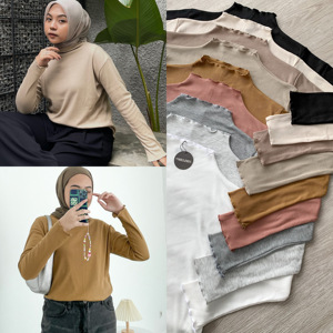 เสื้อถักลายริบสำหรับผู้หญิง มี 2 ไซส์ - Product Image 6