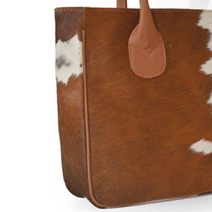 High quality handmade cowhide leather hair on crossbody <b>bags</b> wholesale supplier OEM custom fashion in affordable price - Product Image 5