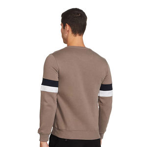Sudadera de Hombre para Uso Diario, Mezcla de Algodón, Estilo Básico, Tela Suave, Corte Holgado, Manga Larga, Cuello Redondo, Cómoda, Ropa Casual de Invierno - Product Image 2