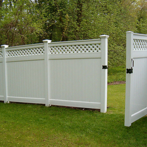 Paneles de Cerca de Jardín de Vinilo PVC Plástico en Venta - Product Image 4