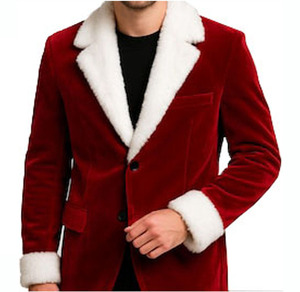 Chaqueta de cuero genuino para hombre y traje ajustado para hombre, nuevo diseño, abrigo de cuero con cuello vuelto para hombre, chaqueta de fiesta y abrigo de cuero para hombre - Product Image 2