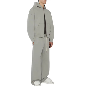 Men Heavyweight Tracksuit Premium Fleece Hooded <b>Sweatshirt</b> Jogger Set Winter Sports Training <b>Gym</b> Casual Wear Custom OEM ODM - Product Image 1