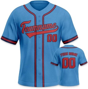 Commande Urgente : Maillot de Baseball Personnalisé en Polyester – Tenue de Sport Homme à Manches Courtes en Mesh avec Votre Nom - Product Image 3