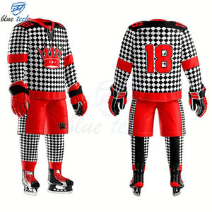 Ensemble d'uniformes de hockey sur glace personnalisés de haute qualité, maillot et short de hockey sublimés pour les équipes et les clubs professionnels - Product Image 3