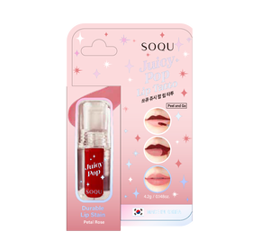 (Tatuaje Labial) SOQU Juicy Pop Lip Tattoo Petal Rose_K beauty - Product Image 1