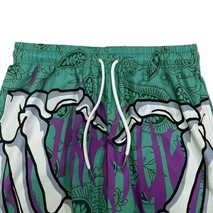 Nouveauté 2026 : Short décontracté uni à sublimation, personnalisable avec logo, idéal pour l'été, style streetwear, respirant, taille élastique, imperméable et coupe-vent. - Product Image 5