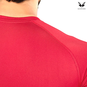 Camiseta Deportiva Cómoda y Moderna para Hombre, de Manga Corta, Secado Rápido, Corte Ajustado, Cuello Redondo, Tejido de Poliéster, para Gimnasio y Fitness - Product Image 5
